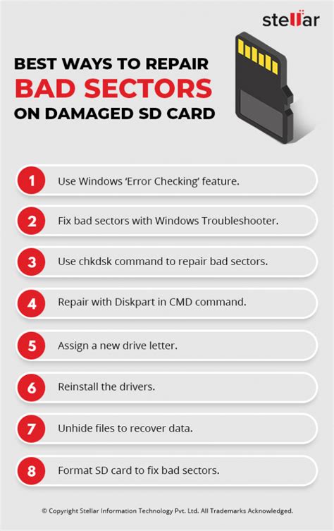 8 Ways to Repair Bad Sectors in SD Card .